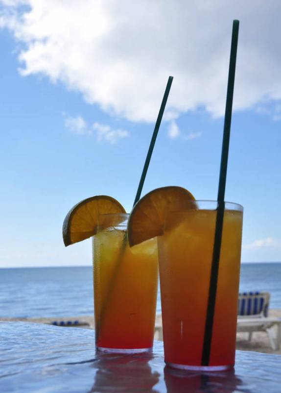Começando bem o dia na ilha de Cozumel, no litotal de Yucatán, no sul do México